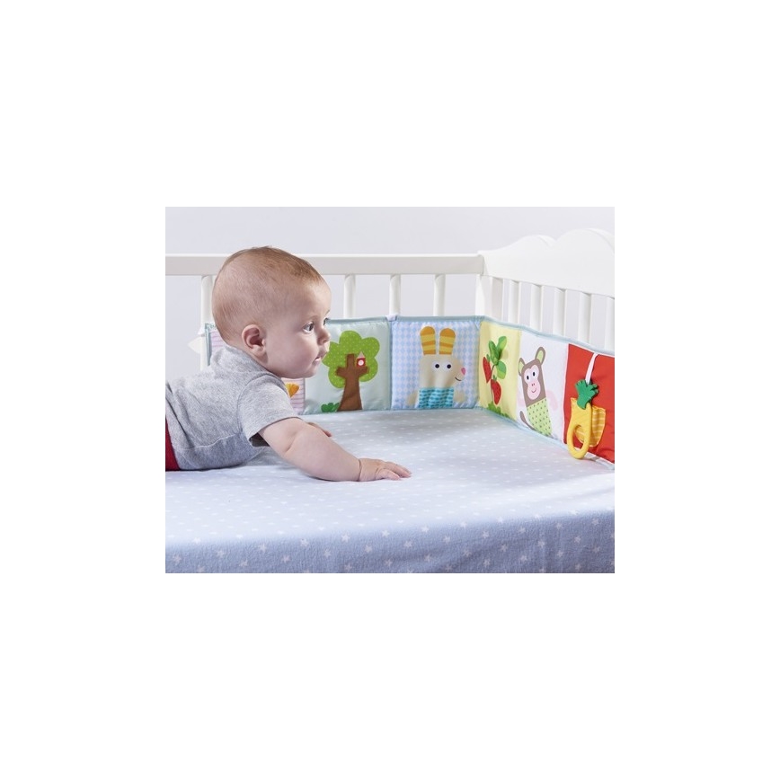 Taf Toys - Barntextilbok 3-i-1 djurmotiv