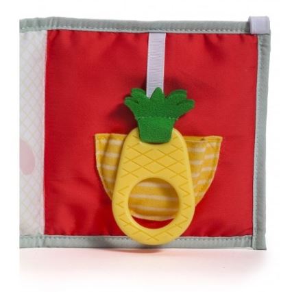 Taf Toys - Barntextilbok 3-i-1 djurmotiv