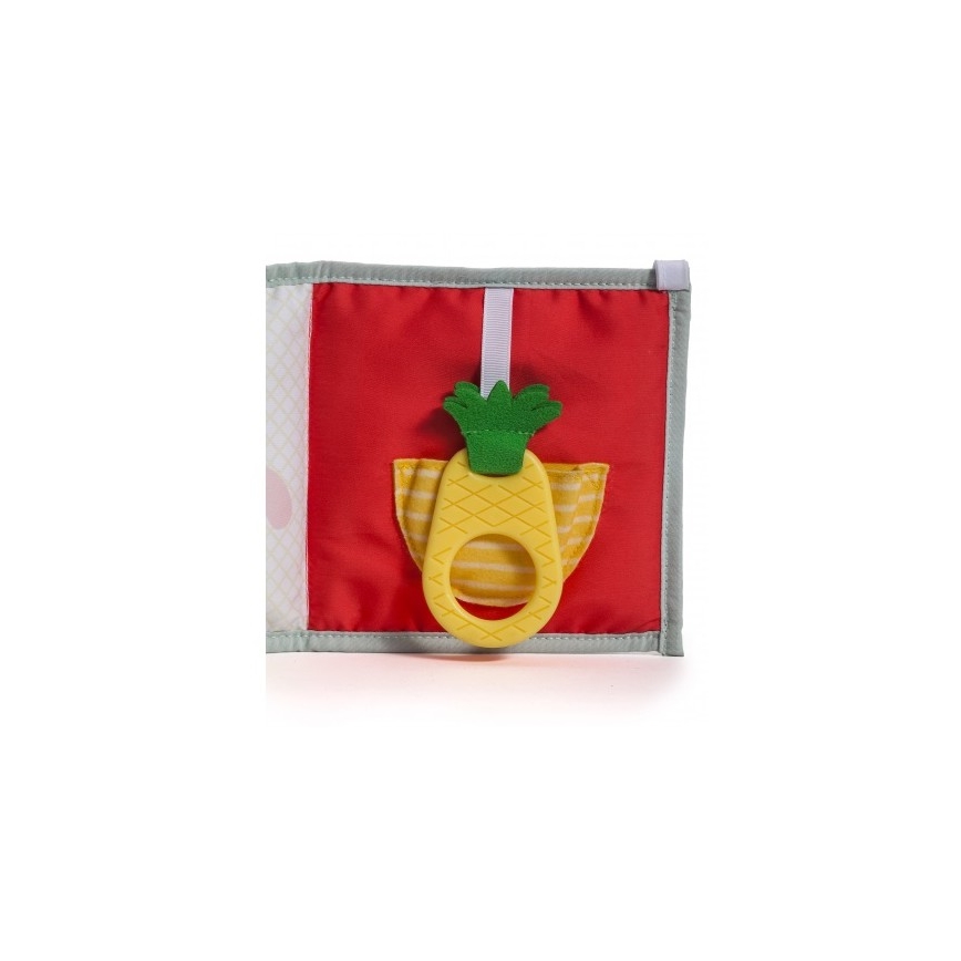 Taf Toys - Barntextilbok 3-i-1 djurmotiv