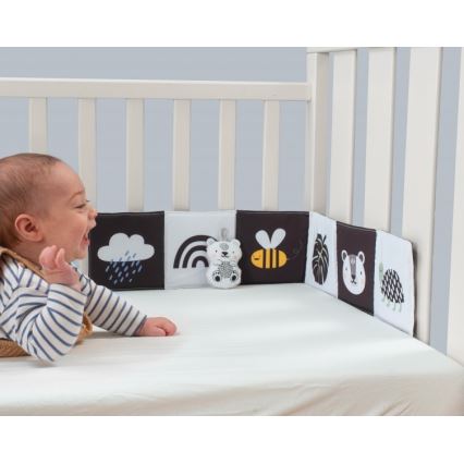 Taf Toys - Barntextilbok 3-i-1 savann