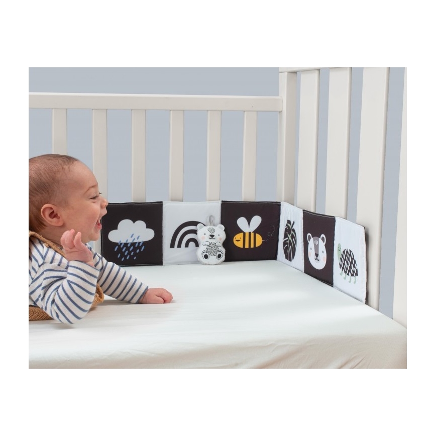 Taf Toys - Barntextilbok 3-i-1 savann