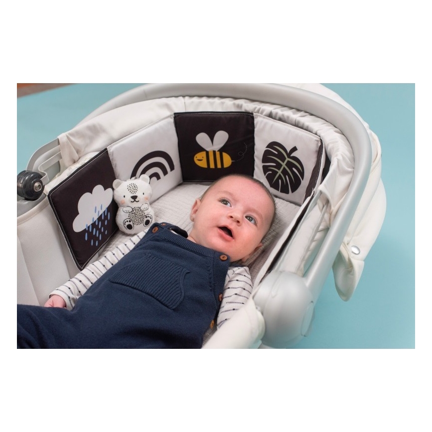 Taf Toys - Barntextilbok 3-i-1 savann