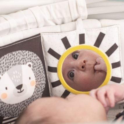 Taf Toys - Barntextilbok 3-i-1 savann