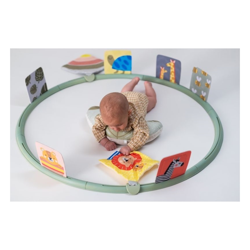 Taf Toys - Interaktiv lekmatta Ø 90 cm savann