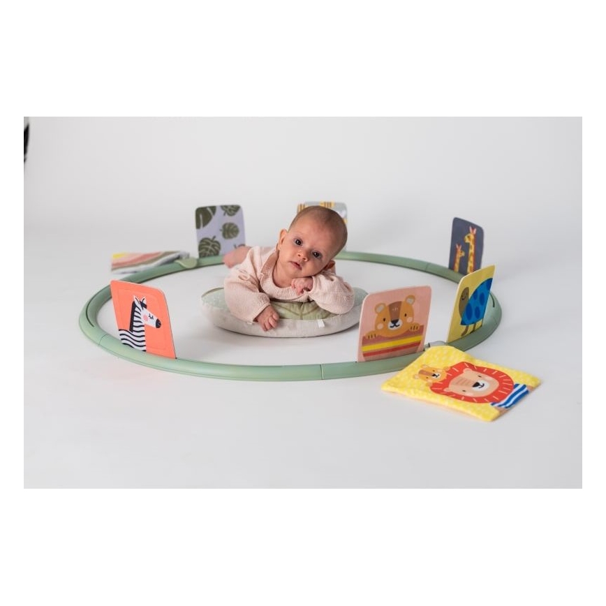 Taf Toys - Interaktiv lekmatta Ø 90 cm savann