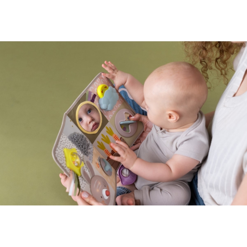 Taf Toys - Lekcenter med musik för spjälsäng Trädgård 3xAAA