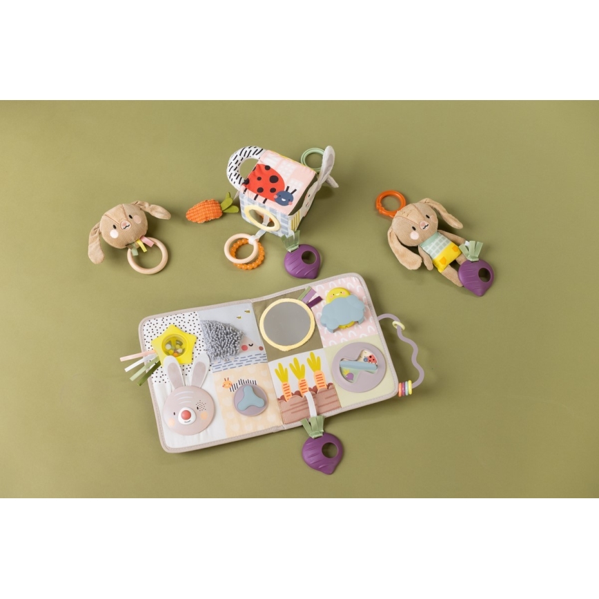 Taf Toys - Lekcenter med musik för spjälsäng Trädgård 3xAAA