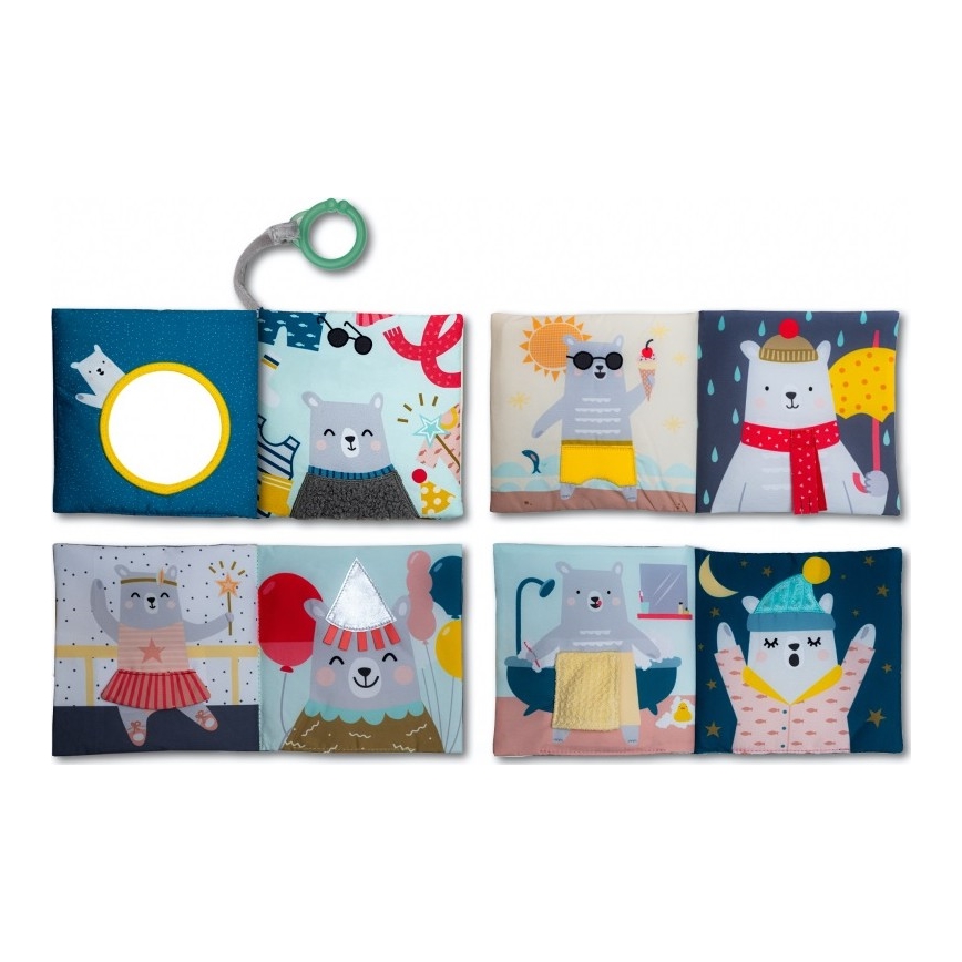 Taf Toys - Tygbarnbok björn