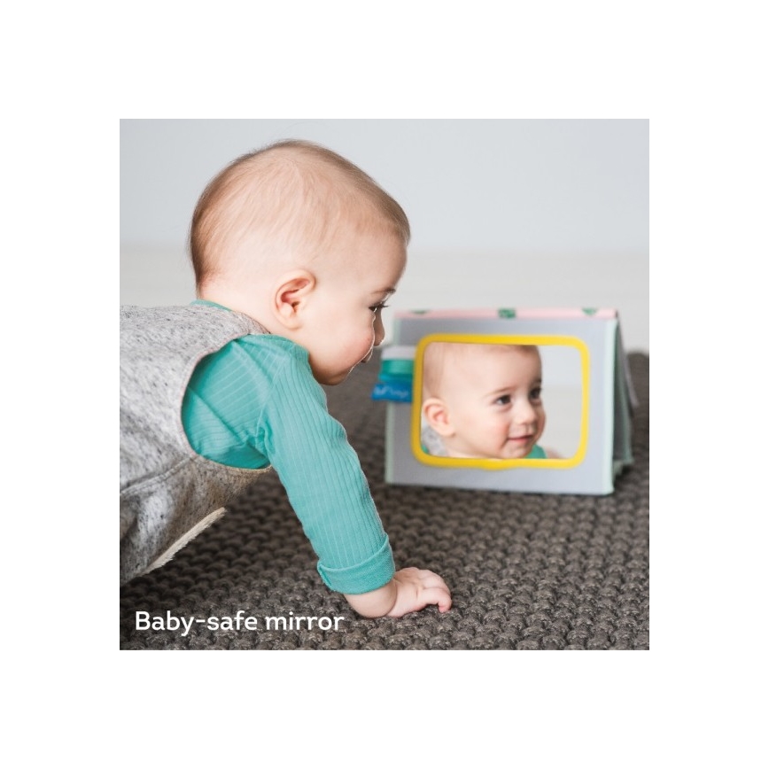 Taf Toys - Tygbarnbok med spegel koala