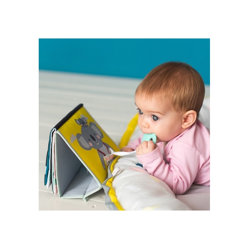 Taf Toys - Tygbarnbok med spegel koala