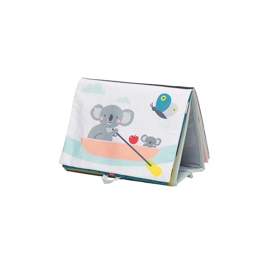 Taf Toys - Tygbarnbok med spegel koala