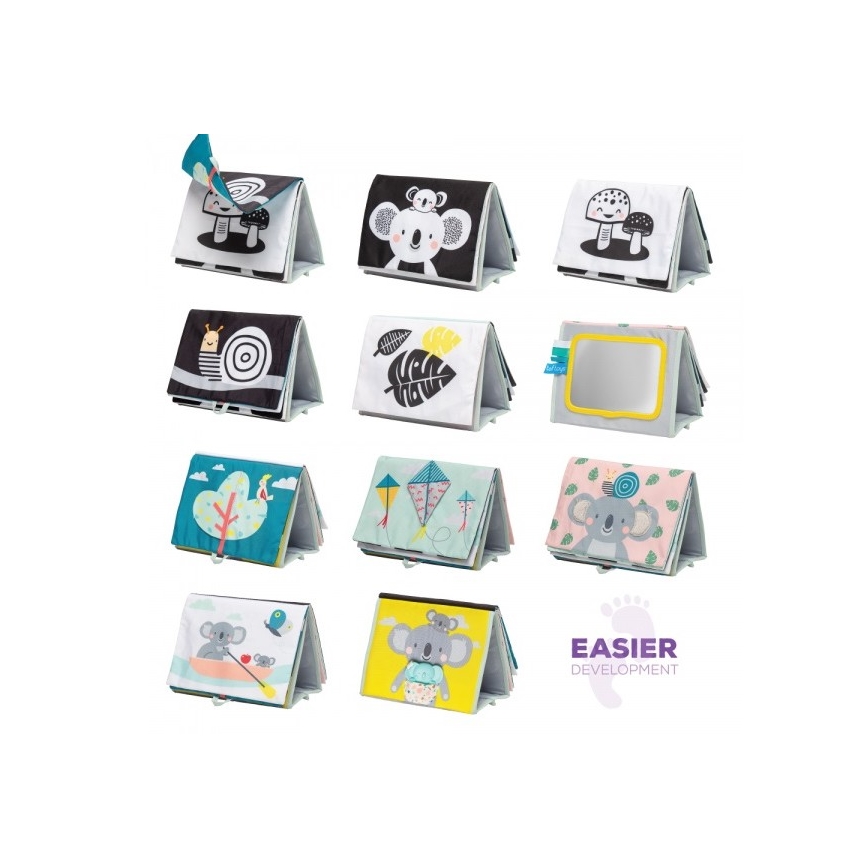 Taf Toys - Tygbarnbok med spegel koala