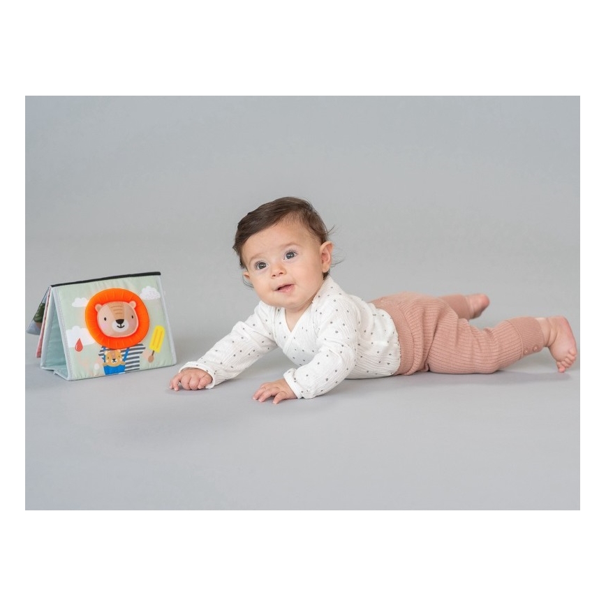 Taf Toys - Tygbarnbok med spegel PLEASE TRANSLATE