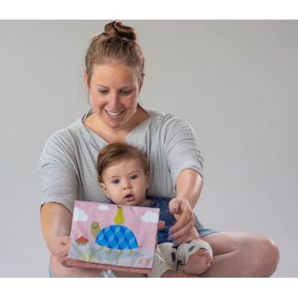 Taf Toys - Tygbarnbok med spegel PLEASE TRANSLATE