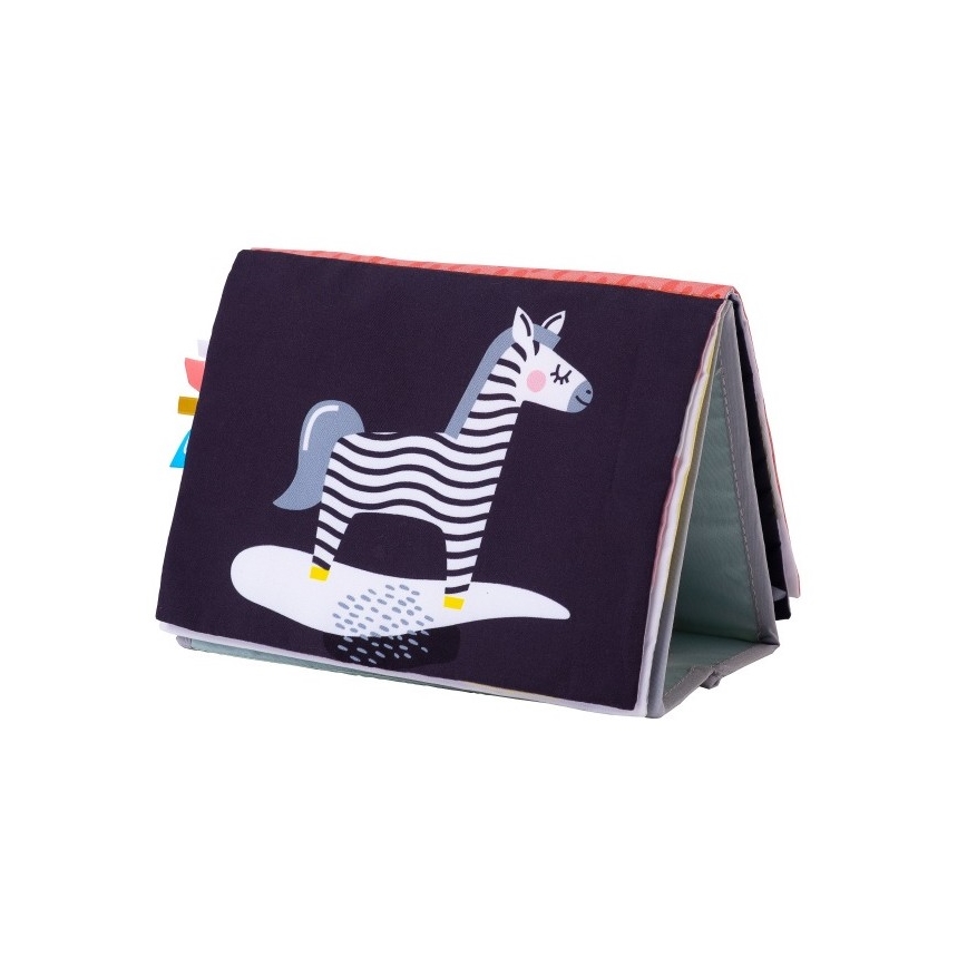 Taf Toys - Tygbarnbok med spegel PLEASE TRANSLATE