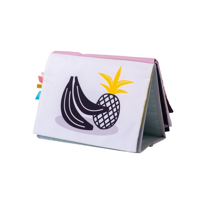 Taf Toys - Tygbarnbok med spegel PLEASE TRANSLATE