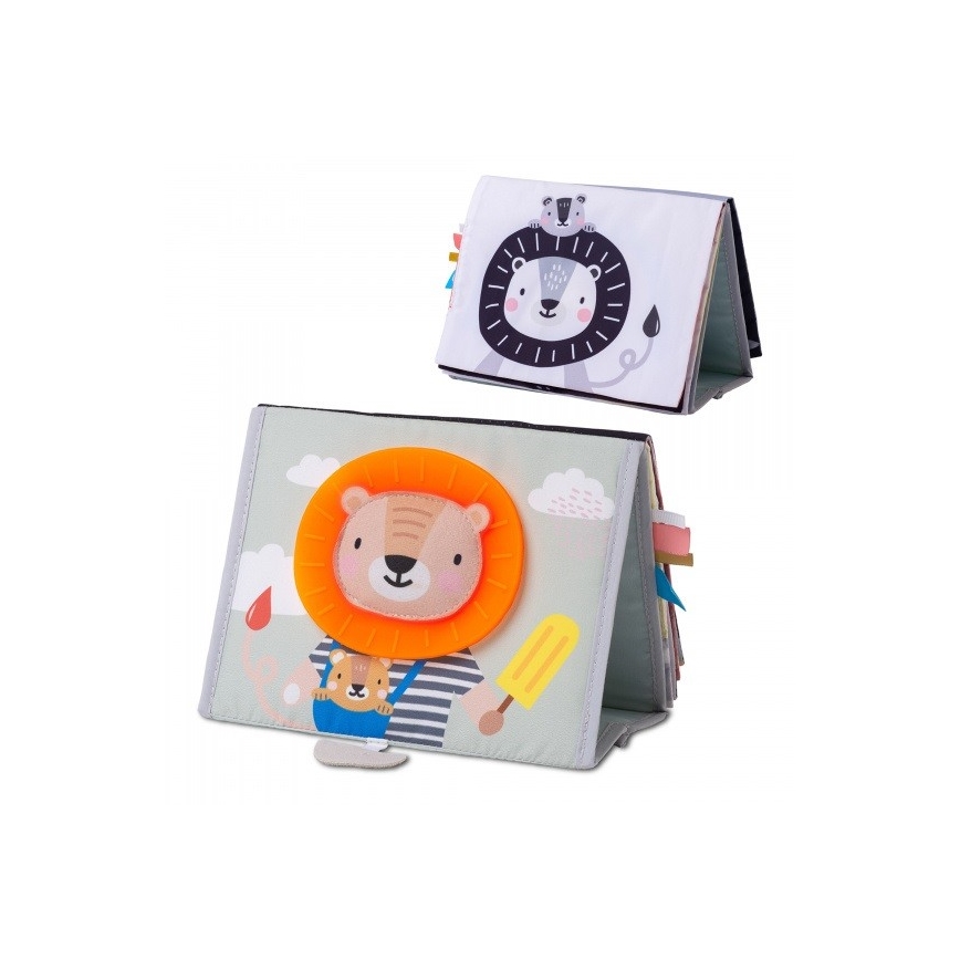Taf Toys - Tygbarnbok med spegel PLEASE TRANSLATE
