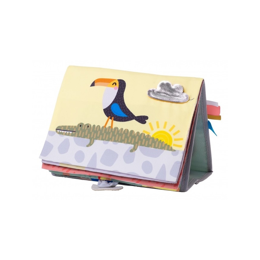 Taf Toys - Tygbarnbok med spegel PLEASE TRANSLATE