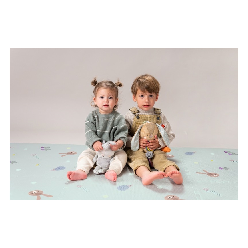 Taf Toys - XL pussel-lekmatta Trädgård