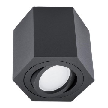 Takbelysning ARENO 1xGU10/30W/230V svart