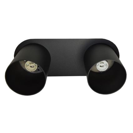 Takbelysning CREEP 2xGU10/25W/230V svart