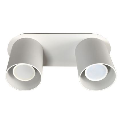 Takbelysning CREEP 2xGU10/25W/230V vit