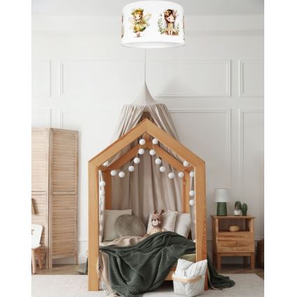 Takbelysning för barn FAIRIES 1xE27/60W/230V