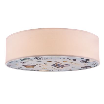 Takbelysning för barn KIDDY 2xE27/40W/230V vit/blå