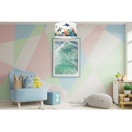 Takbelysning för barn OCEAN 1xE27/60W/230V