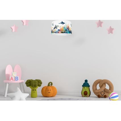 Takbelysning för barn OCEAN 1xE27/60W/230V