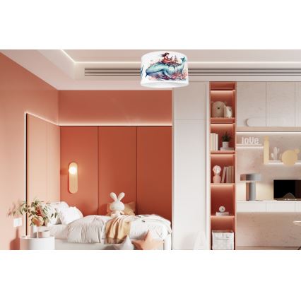 Takbelysning för barn OCEAN 1xE27/60W/230V