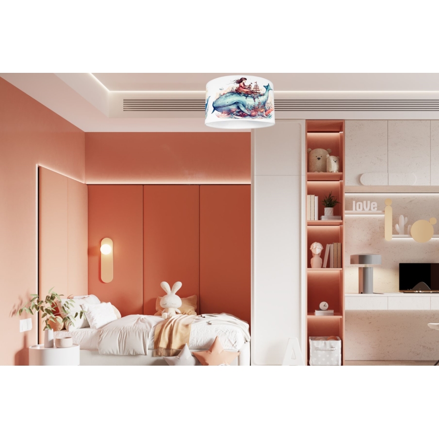 Takbelysning för barn OCEAN 1xE27/60W/230V