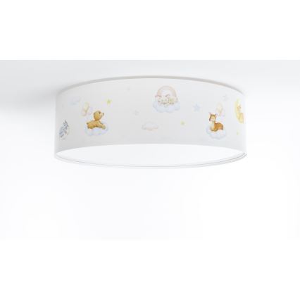Takbelysning för barn SWEET DREAMS 2xE27/60W/230V diameter 40 cm