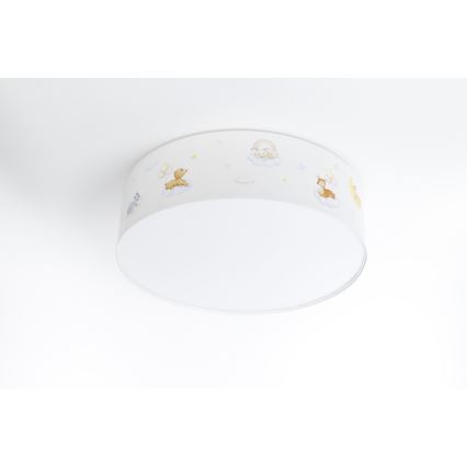 Takbelysning för barn SWEET DREAMS 2xE27/60W/230V diameter 40 cm
