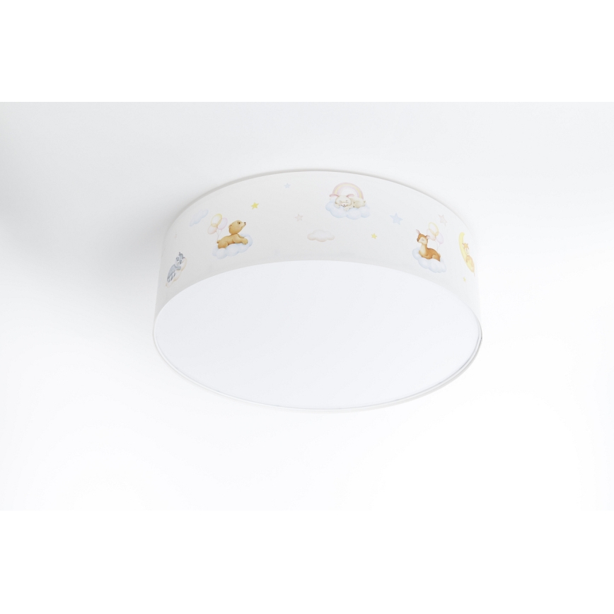 Takbelysning för barn SWEET DREAMS 2xE27/60W/230V diameter 40 cm