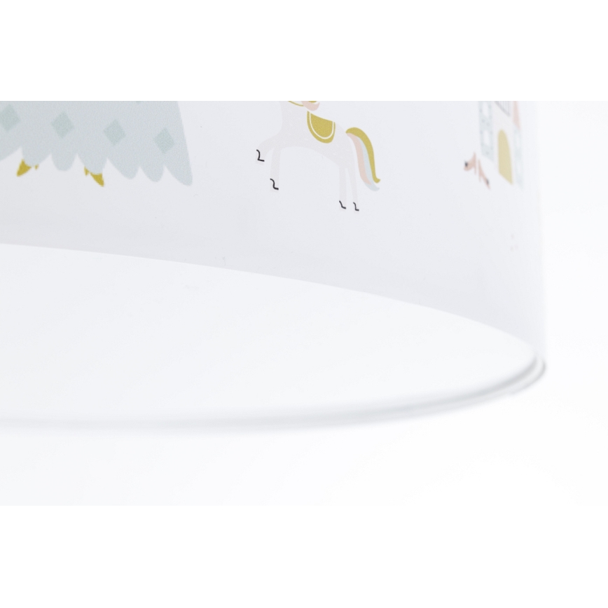 Takbelysning för barn SWEET DREAMS 2xE27/60W/230V diameter 40 cm