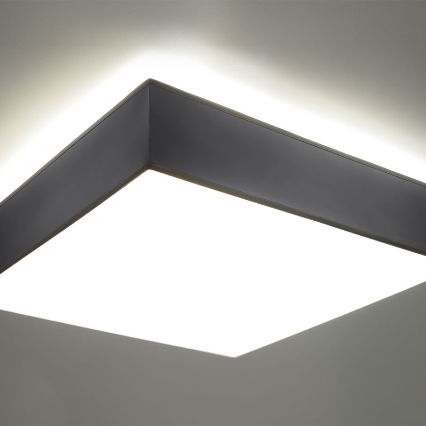 Takbelysning HORUS 4xE27/60W/230V grå