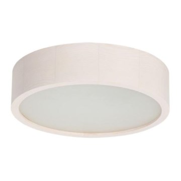 Takbelysning JASMIN 1xE27/20W/230V ø 27,5 cm vit ek