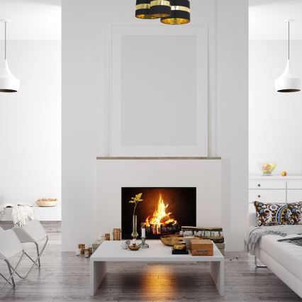 Takbelysning PALMIRA 3xE27/60W/230V