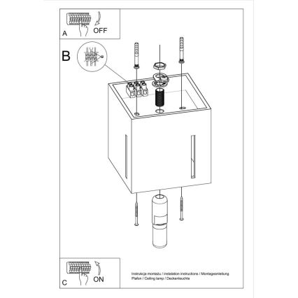 Takbelysning PIXAR 1xG9/40W/230V