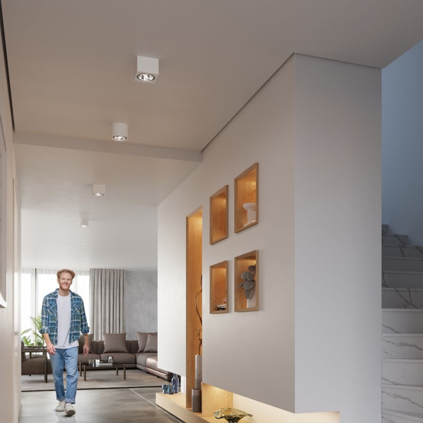 Takbelysning SEIDA 1xGU10/40W/230V