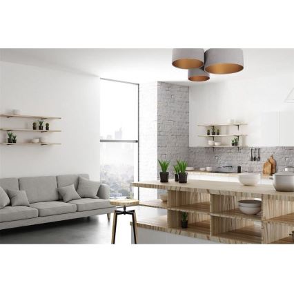 Takbelysning SPACE 3xE27/60W/230V