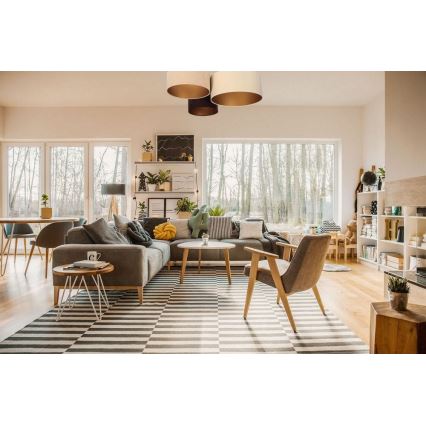 Takbelysning SPACE 3xE27/60W/230V