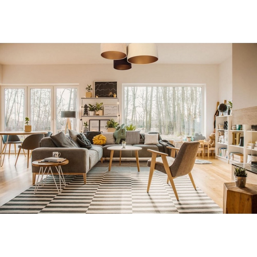 Takbelysning SPACE 3xE27/60W/230V