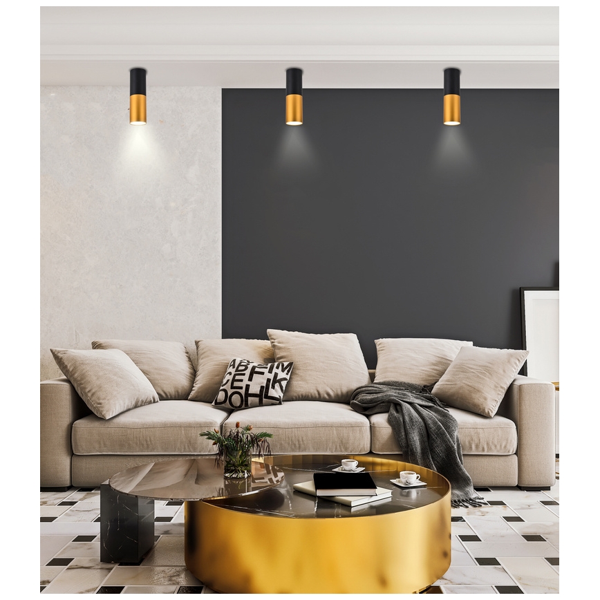 Takbelysning TUBA 1xGU10/15W/230V