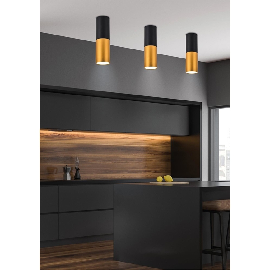 Takbelysning TUBA 1xGU10/15W/230V