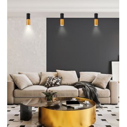 Takbelysning TUBA 1xGU10/15W/230V