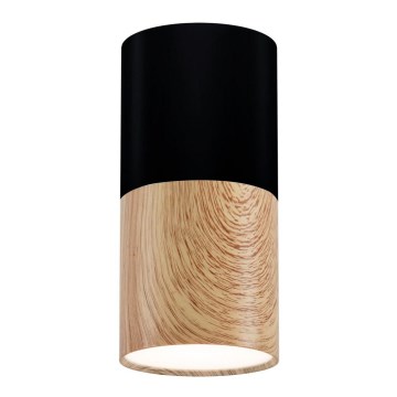 Takbelysning TUBA 1xGU10/50W/230V svart