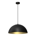 Takkkrona på ett snöre  BETA 1xE27/60W/230V d. 45 cm svart 