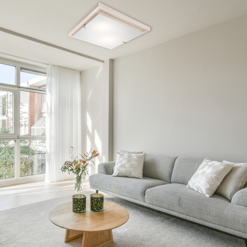 Taklampa 1xE27/60W/230V bok